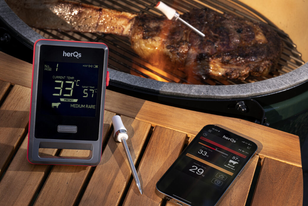HerQs Easy Pro BBQ Thermometer Deal - Vuur & Rook